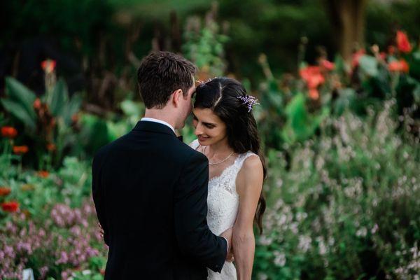 athens botanical garden wedding day chapel