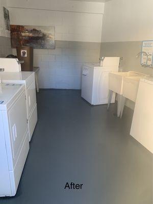 After photo of laundry room