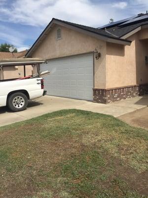 My house is still under construction but you can see how great the door looks!