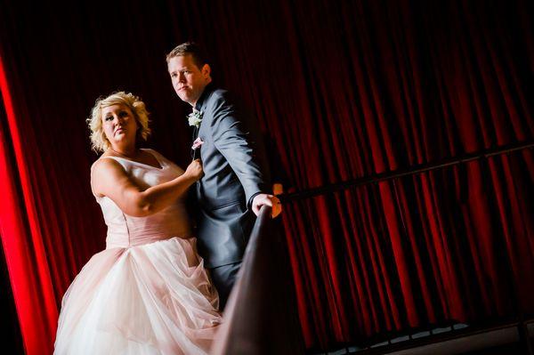 Pittsburgh wedding photographers capture every moment at the Opera House in Pittsburgh, PA