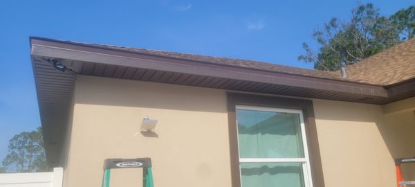 Before Gutter installation