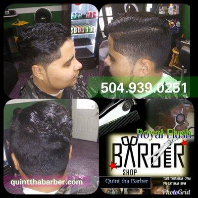 Cut and style by quint Walker