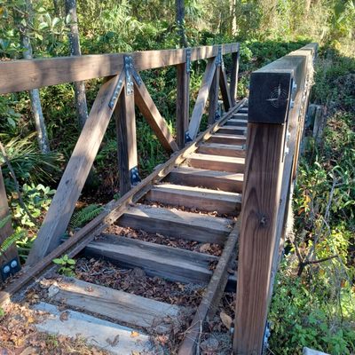 Old railroad trastle