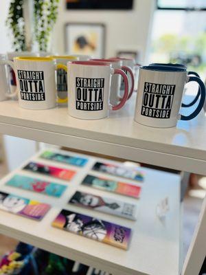 Coffee Mugs and Bookmarks