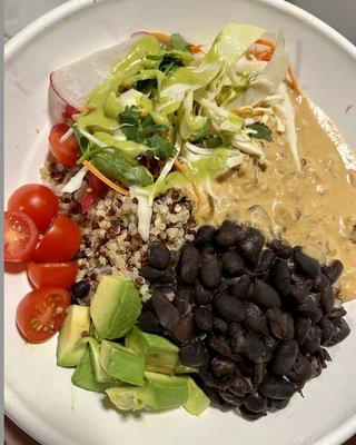 The Salud bowl with ancient grains