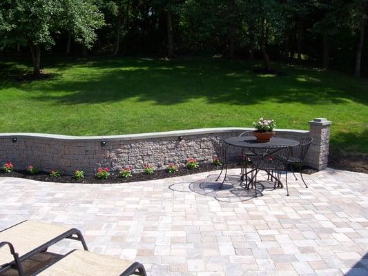 Custom designed Patios and privacy walls