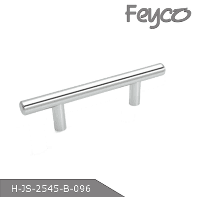 Chrome Bar Handle by Feyco Hardware