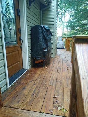 Exterior Deck Stained