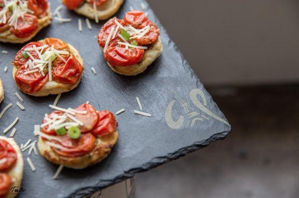 Cherry tomato tatin, one of our signature appetizer.