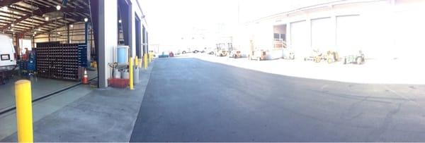 Panoramic view of the garage - MB