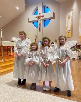 2021 Christmas Eve mass and nativity scene play