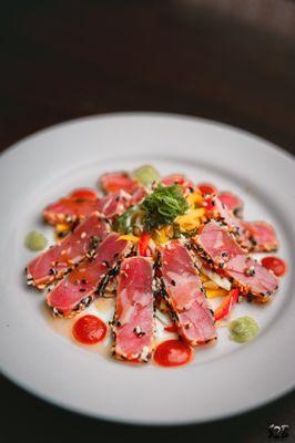 Sesame Seared Ahi Tuna.