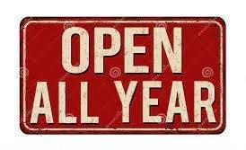 OPEN ALL YEAR!!!