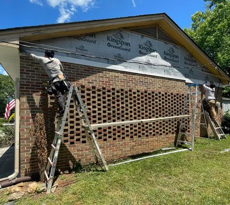 First Choice Constructors: New Siding Install in Greenville, SC