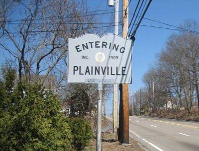 Entering Plainville.