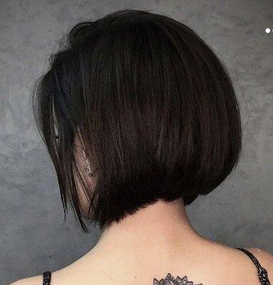 The back of the hair that I wanted