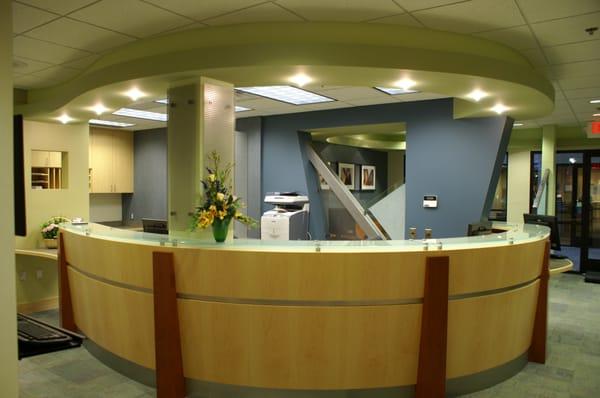 Reception area