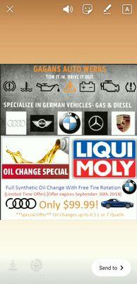 Liqui Moly is the top of the line German motor oil, proven to be more effective than castrol and mobil 1. Research it!