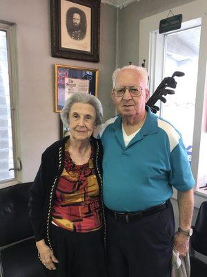 This couple has been coming to shop once a year for 65 years