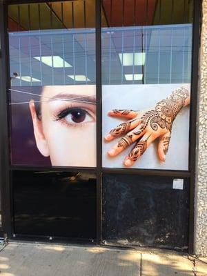 Eyebrows and Henna