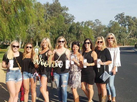 Happy Group of customers @ Stagecoach We have been doing Coachella and Stagecoach for 15 Years