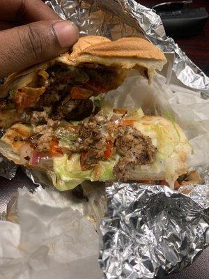 Chopped Cheese Sandwich