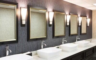 Corporate mirror design for a Country Club