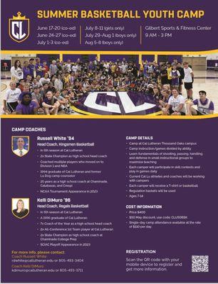 Cal Lutheran Summer Sports Camps