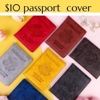 Passport and covid card book holder