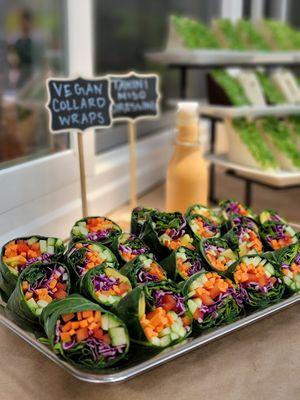 Vegan Rainbow Wraps