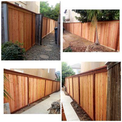 Fence installation