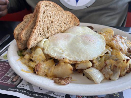 Loaded Hashbrown special