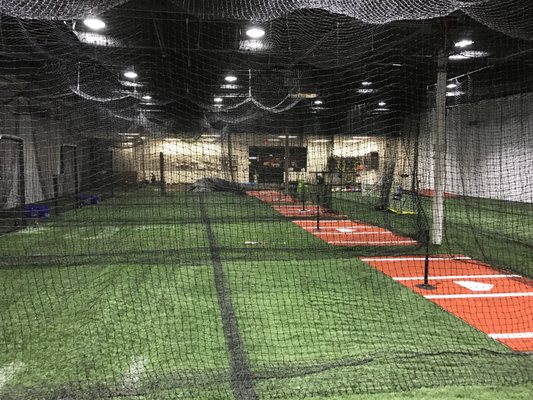 Carolina Indoor Sports batting cages, soccer, flex field