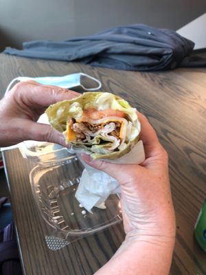 Turkey club wrap