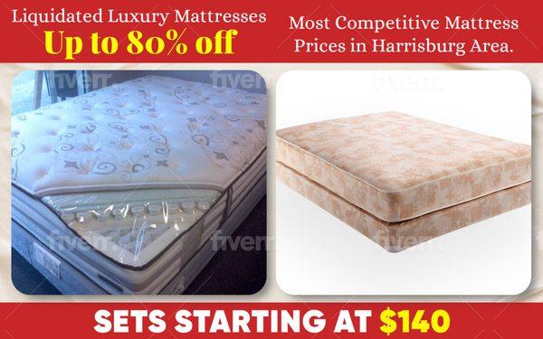 mattress startiing prices