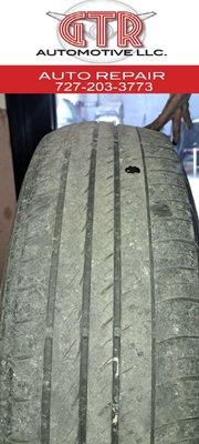 Don't let tires get like this!

GTR Automotive LLC -Family owned - auto repair and tire. - serving west Pasco and the port richey area.