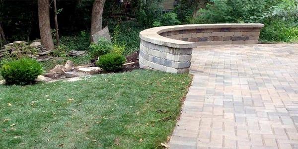 Custom Patio Installation and Sitting Wall Installation Services