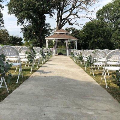 Gazebo - On-site wedding location