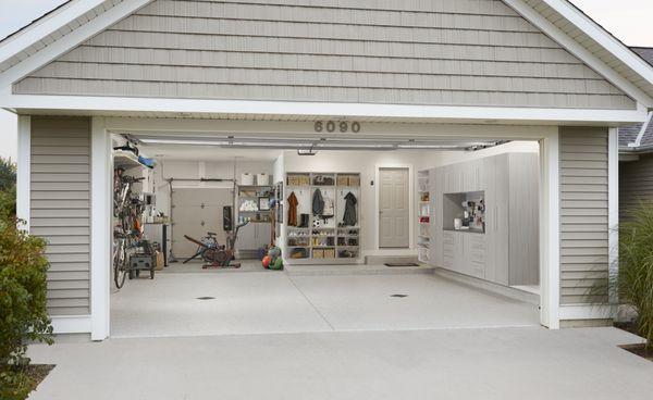 Your Garage Reimagined * WorkBench * Entryway Storage * Home Gym *