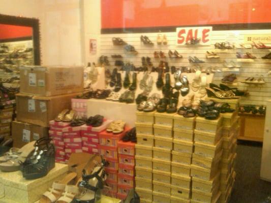 Check out the sale wall in The Shoe Box or just browse and try on the latest shoe styles.