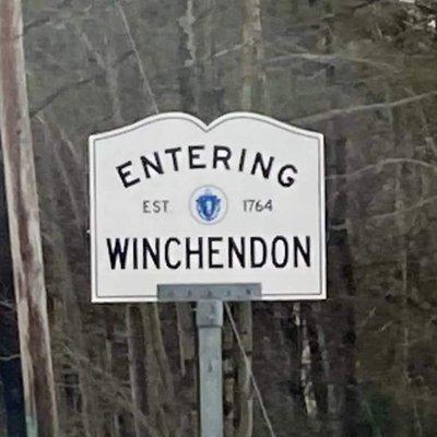 Entering Winchendon, MA