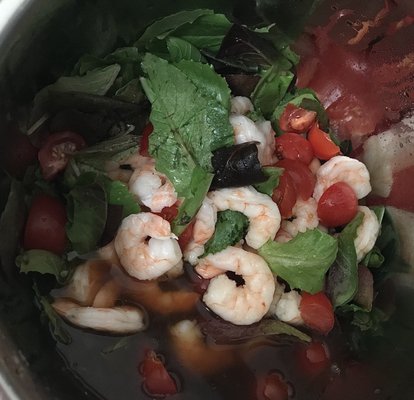 Homemade ceviche