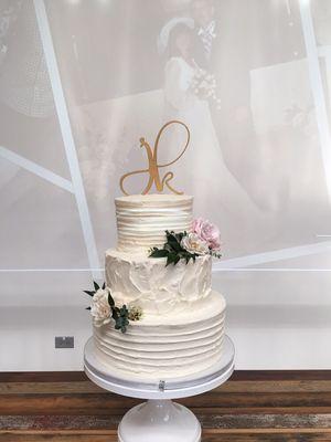 Buttercream Wedding Cake at Ovation