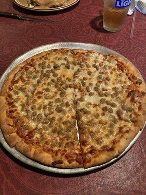 12" Sausage Pizza