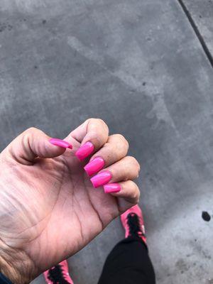 Hot pink full set!