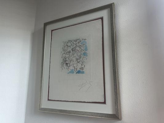 Framed artwork