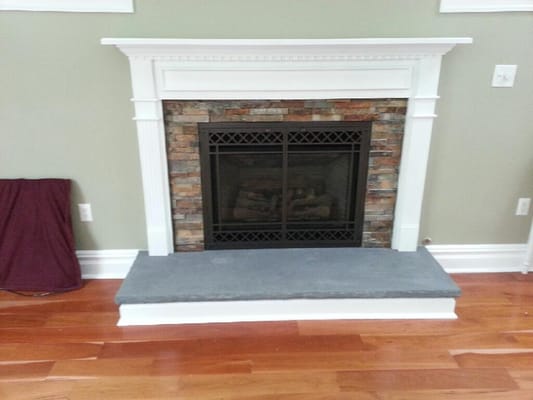 Update your existing fireplace or install a new one in your home!