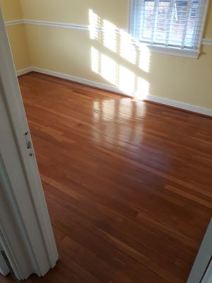 Old Wood Floor Cleaning and Polishing/Finishing