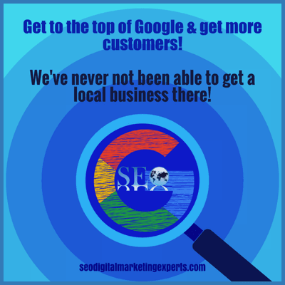 Get top Google Rankings for you business and get more customers!