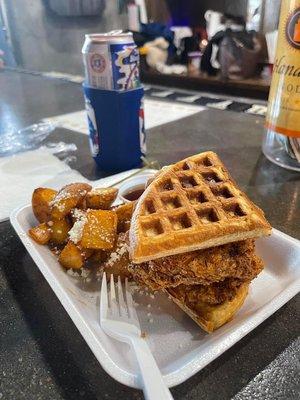 Chicken /waffles